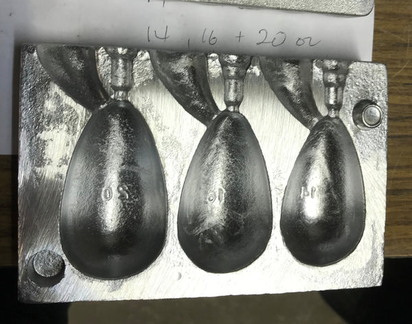 Bomb Sinker Molds