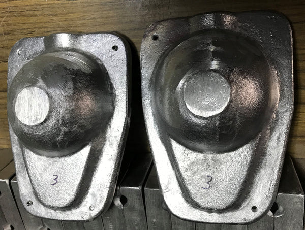 Down rigger mold with fin