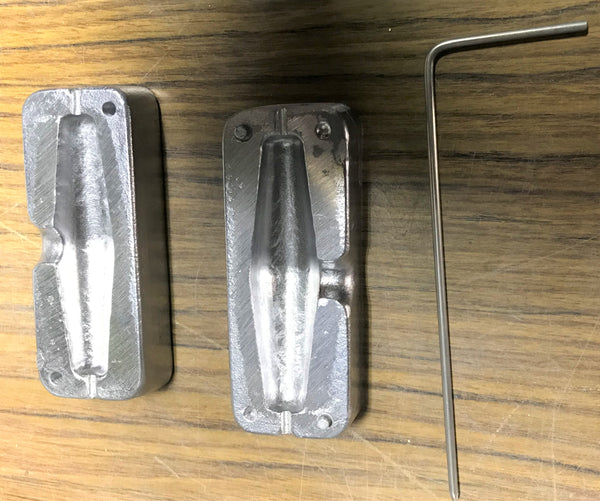 Inline Trolling Sinker Mold