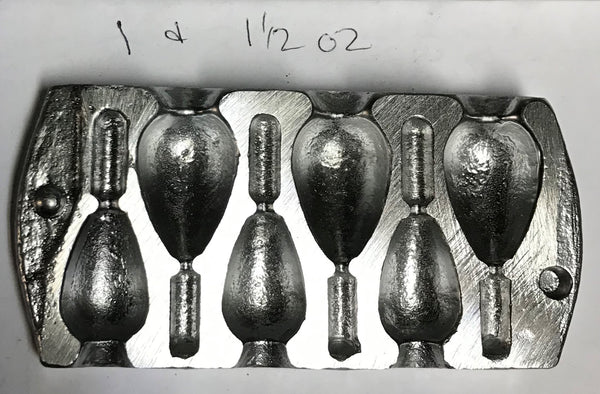 Bomb Sinker Molds